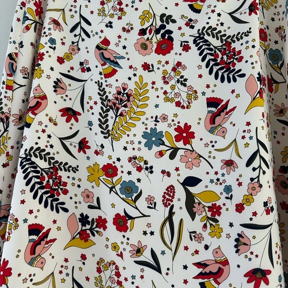 Boden Floral Midi Skirt - Multicolor has these stains on the inside of the skirt - Picture 2 of 10